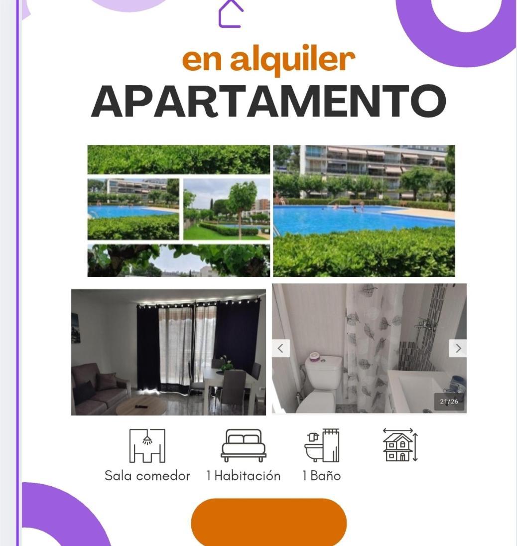 Apartamento Pitarra Cerca De Portaventura Salou Bagian luar foto
